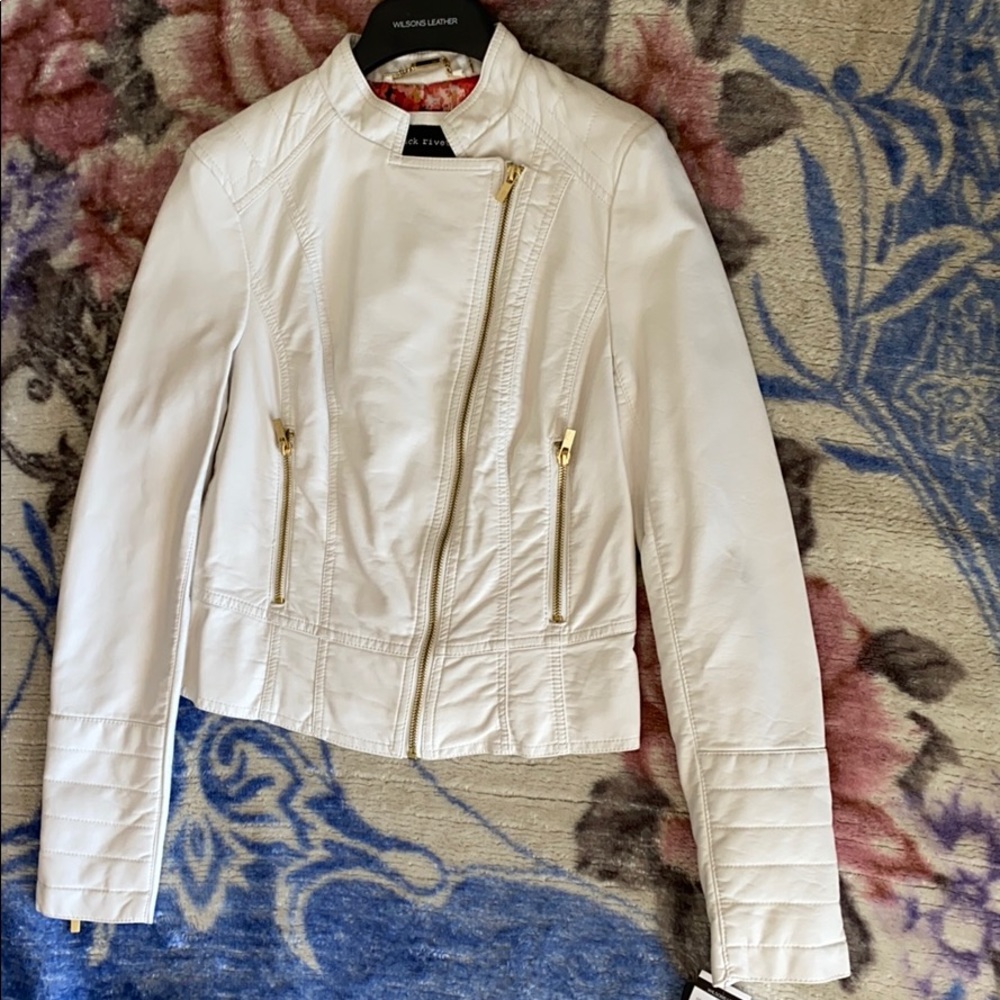 Black River Faux-Leather Jacket
